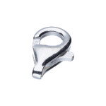 Silver clasp 925 CHP 9 mm